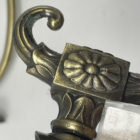 2 REL Brass‎ Colored Wall Hook Hanger Curtain Tie Back Hook 6” - Picture 10 of 12